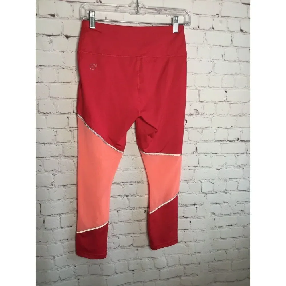 PUMA Womens Small Pink Stretch‎ Elasticated Waistband ActiveWear Skinny Leggings - Picture 4 of 11